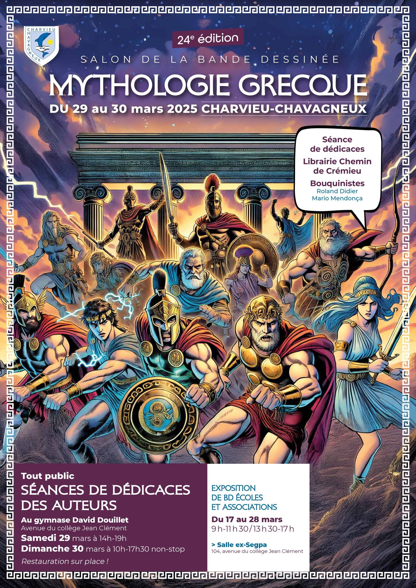 24 ème salon de la BD de Charvieu-Chavagneux