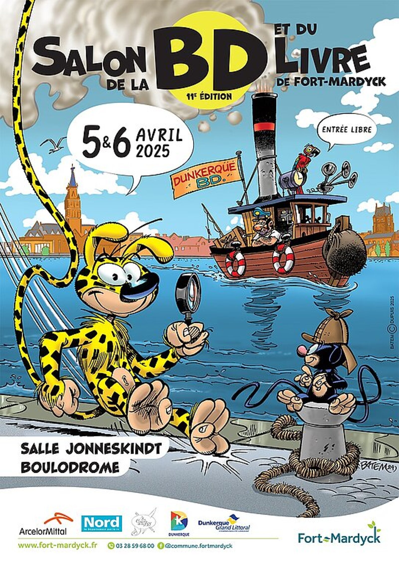 Salon du livre et de la BD de Fort-Mardyck (Dunkerque) les 5 & 6 avril 2025